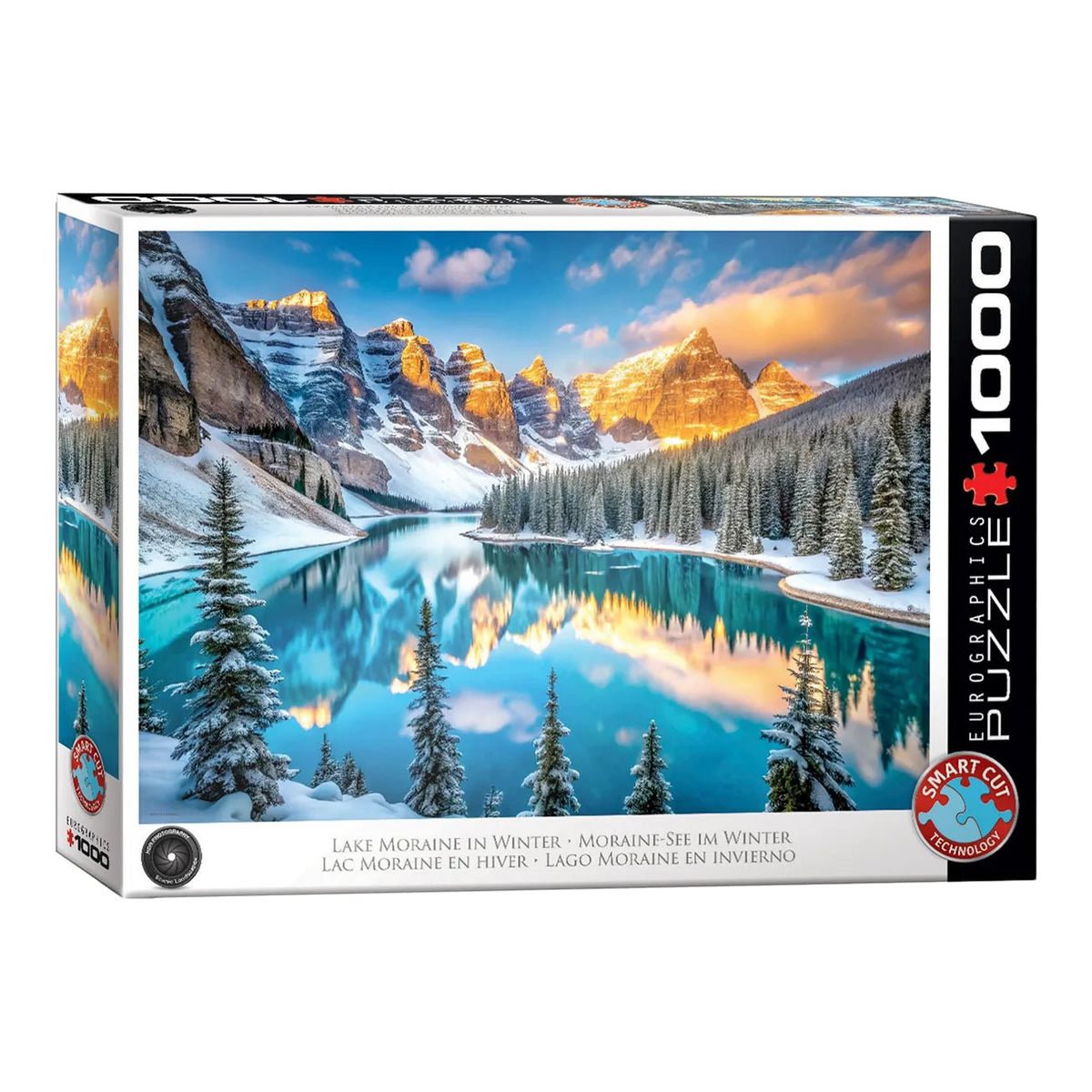 Moraine-tó télen Eurographics 1000 darabos kirakó puzzle (EUR-6000-6101) - puzzlegarden