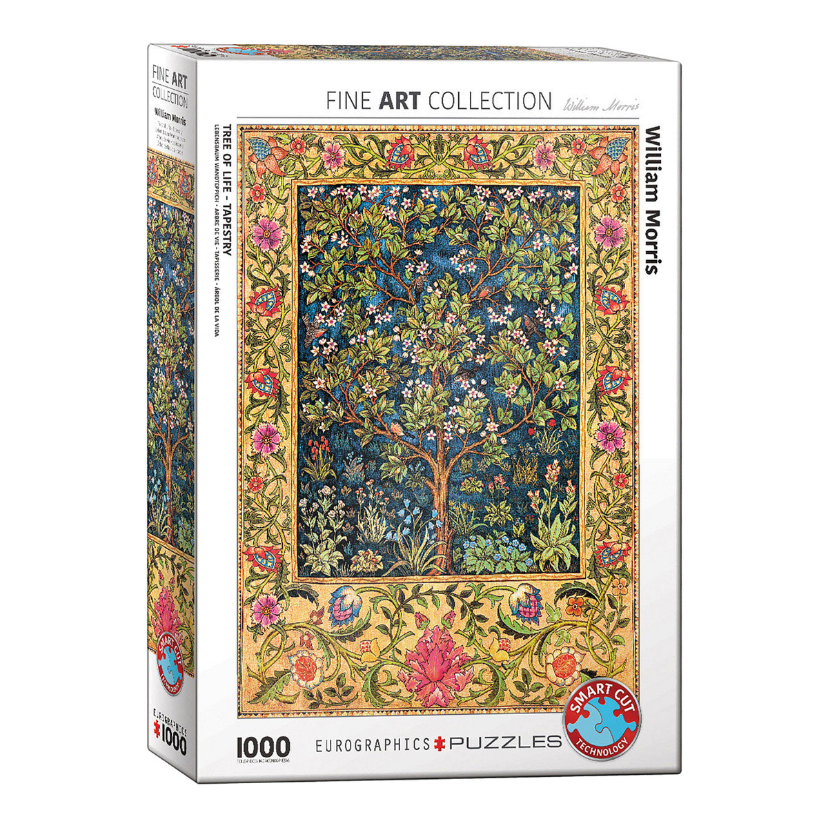 Morris - Az élet fája – falikárpit Eurographics 1000 darabos kirakó puzzle (EUR-6000-5609) - puzzlegarden