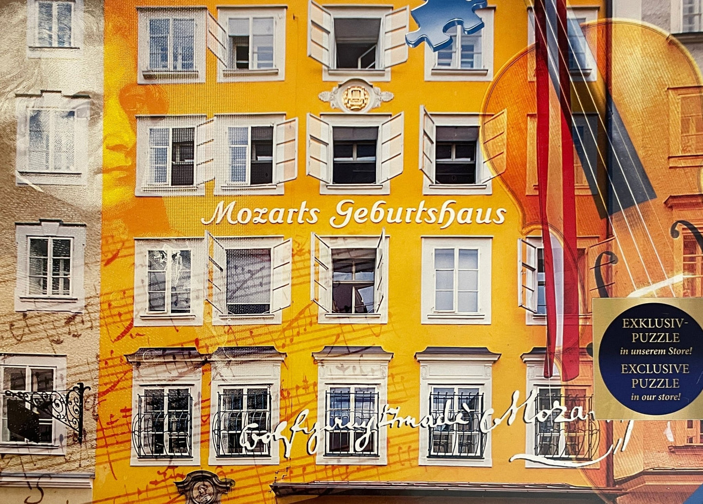 Mozart Szülőháza Ravensburger 1000 darabos kirakó puzzle (RA - 89634) - puzzlegarden