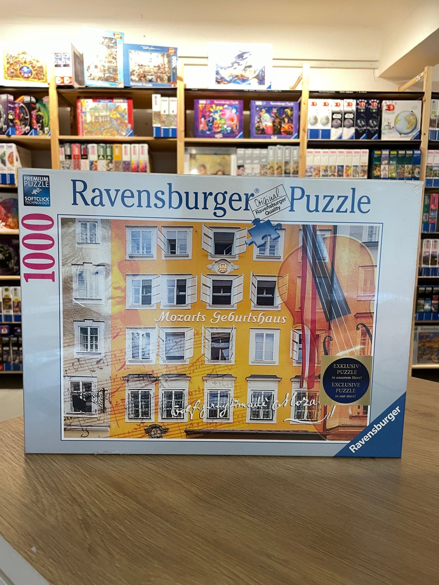 Mozart Szülőháza Ravensburger 1000 darabos kirakó puzzle (RA - 89634) - puzzlegarden