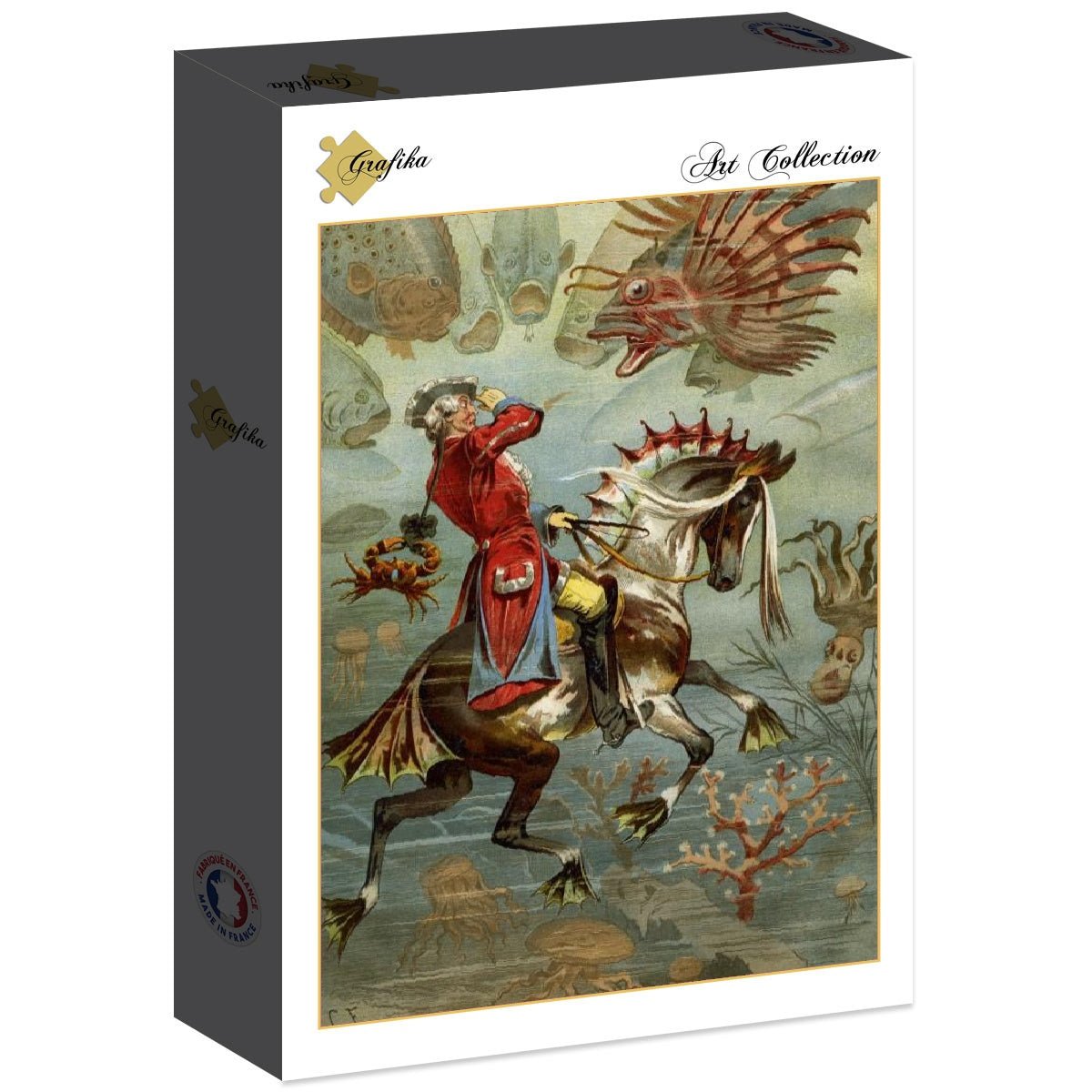 Münchhausen báró a víz alatt, 1896 Grafika 2000 darabos kirakó puzzle (GR - F - 30158) - puzzlegarden