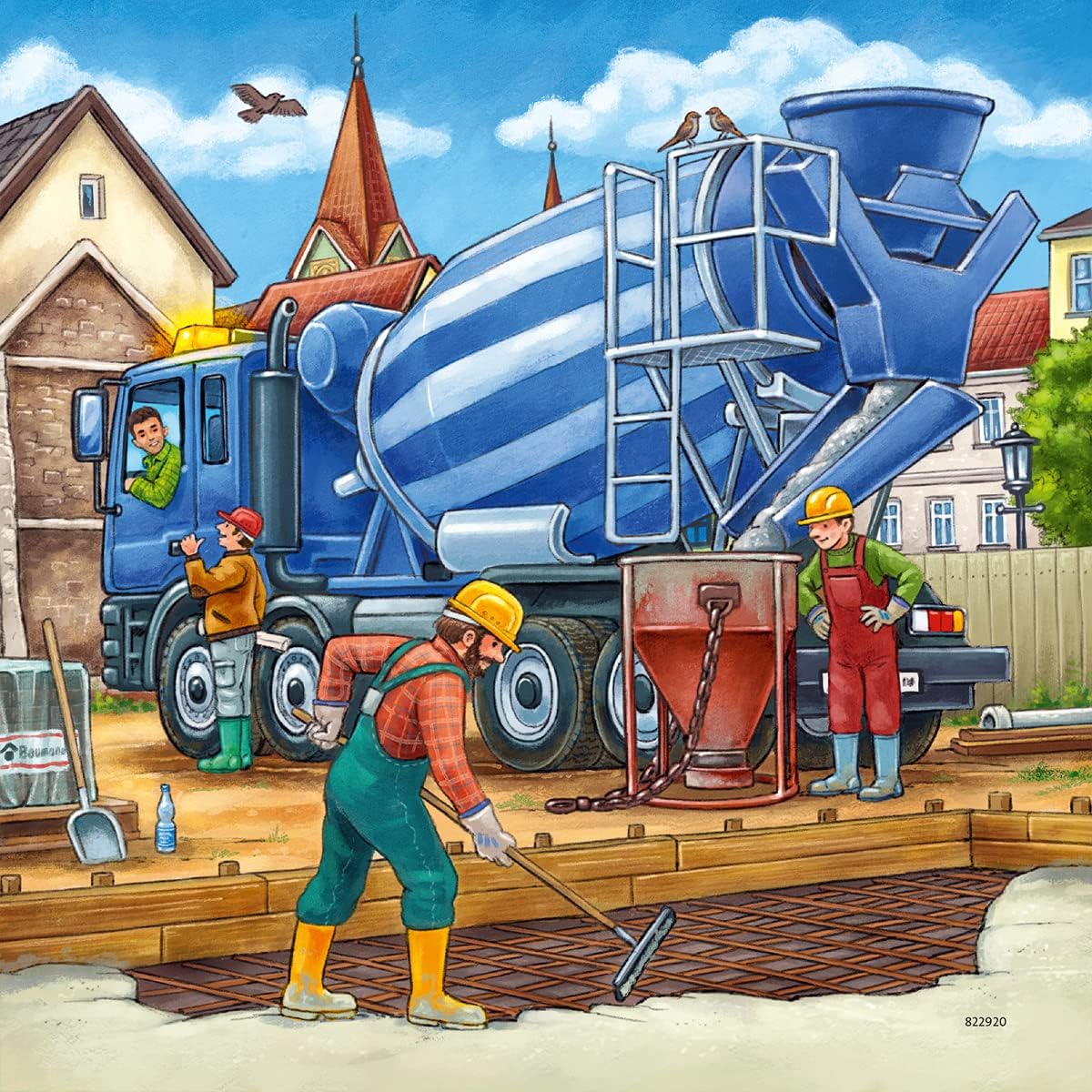 Munkagépek - 3x49 Ravensburger 49 darabos kirakó puzzle (RA - 09226) - puzzlegarden