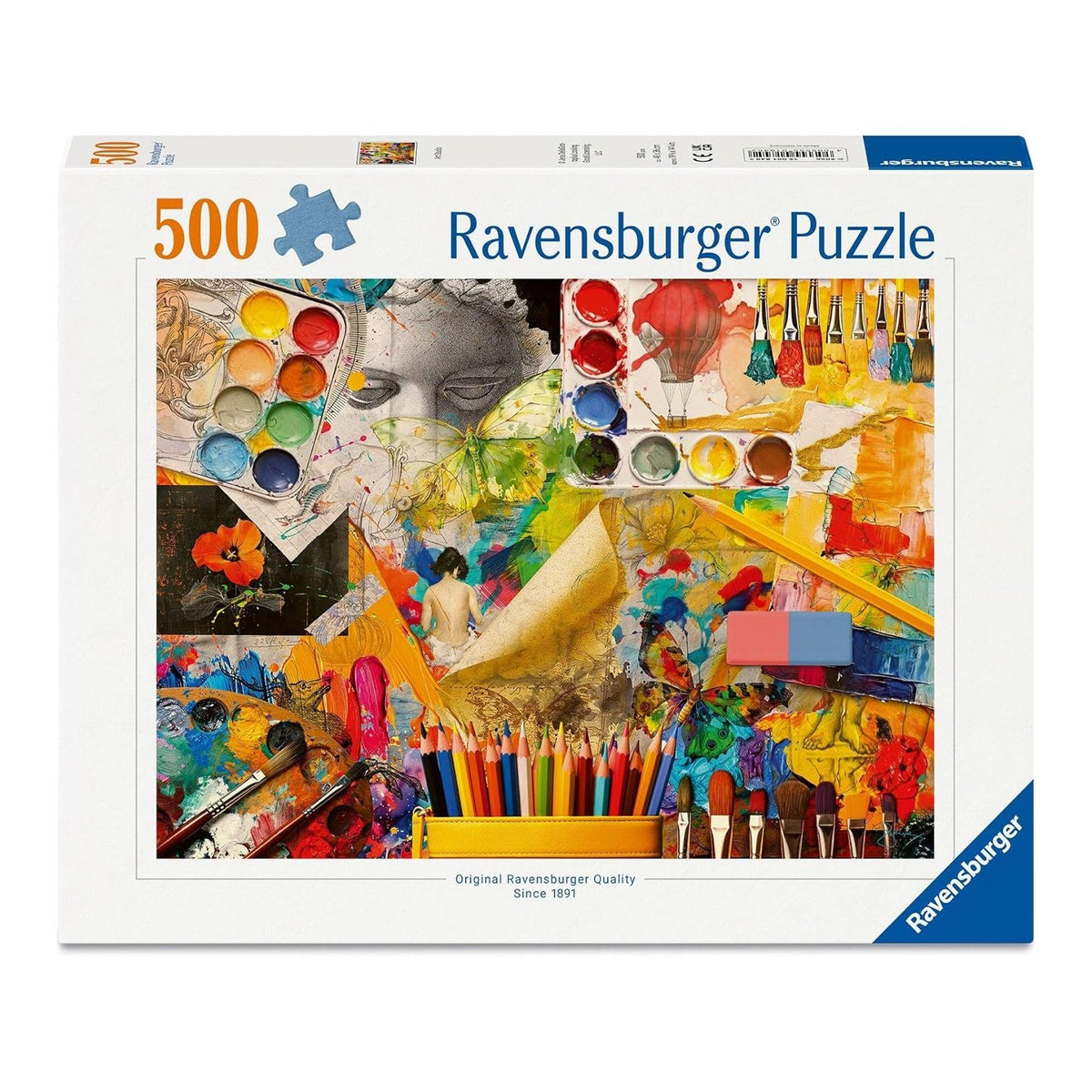 Műterem Ravensburger 500 darabos kirakó puzzle (RA-12001845) - puzzlegarden