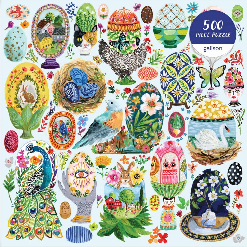 Művészi Tojások Galison 500 darabos kirakó puzzle (GA - 9780735378131) - puzzlegarden