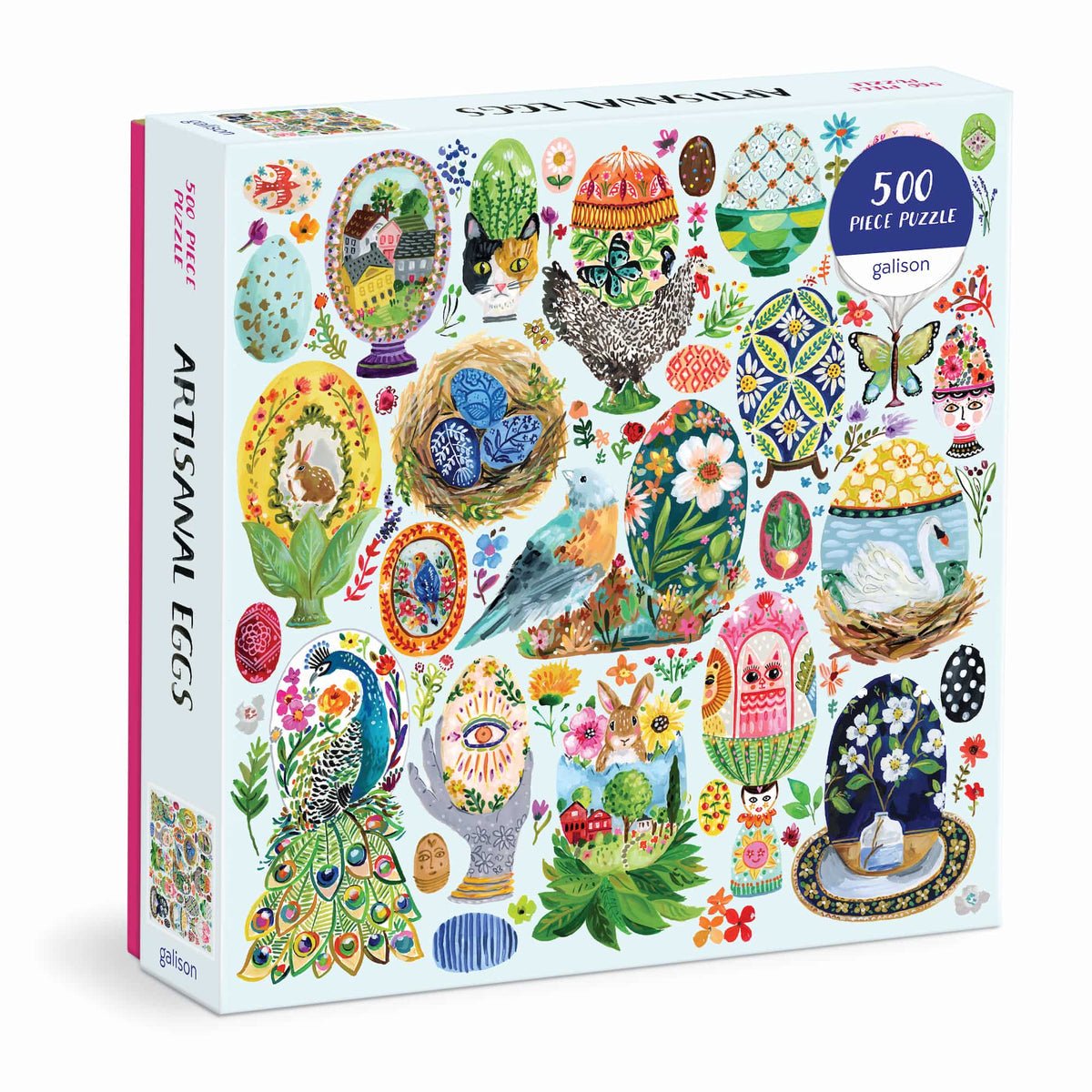 Művészi Tojások Galison 500 darabos kirakó puzzle (GA - 9780735378131) - puzzlegarden