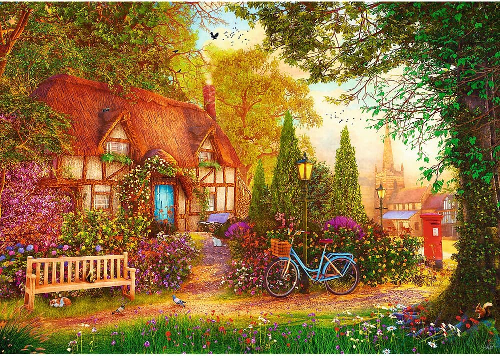 Nádastetős Házikó Trefl 1000 darabos kirakó puzzle (TR - 10803) - puzzlegarden