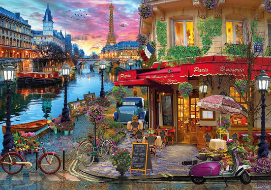 Naplemente a Szajnán Gibsons 1000 darabos kirakó puzzle (G - G6384) - puzzlegarden