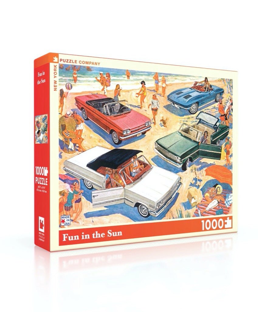 Napozás New York Puzzle Company 1000 darabos kirakó puzzle (NYPC - NPZGM2039) - puzzlegarden
