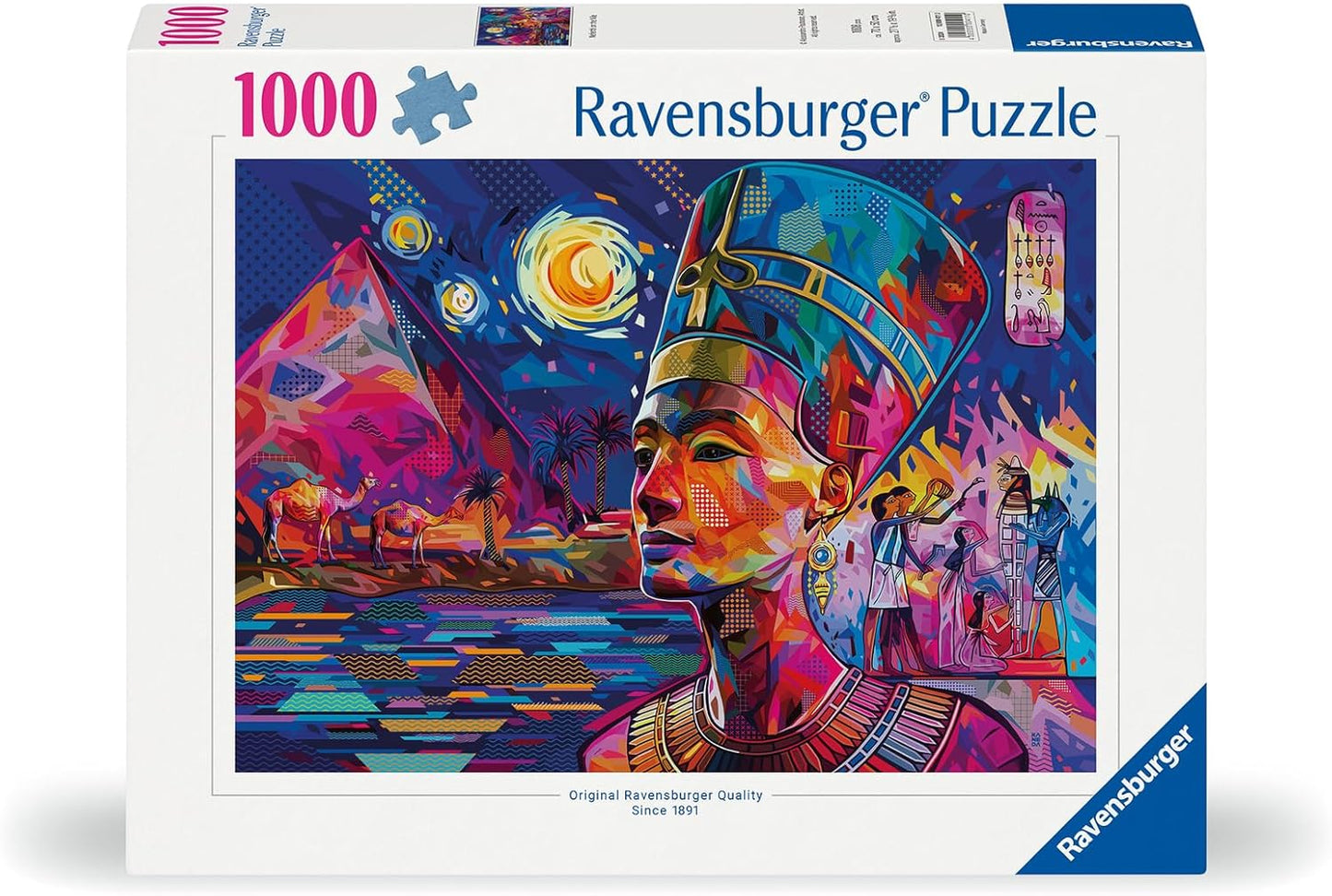 Nefertiti a Níluson Ravensburger 1000 darabos kirakó puzzle (RA - 12000411) - puzzlegarden