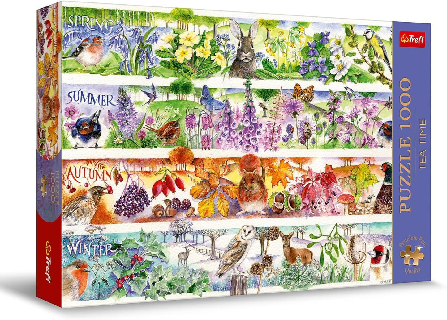 Négy évszak Trefl 1000 darabos kirakó puzzle (TR - 12078) - puzzlegarden