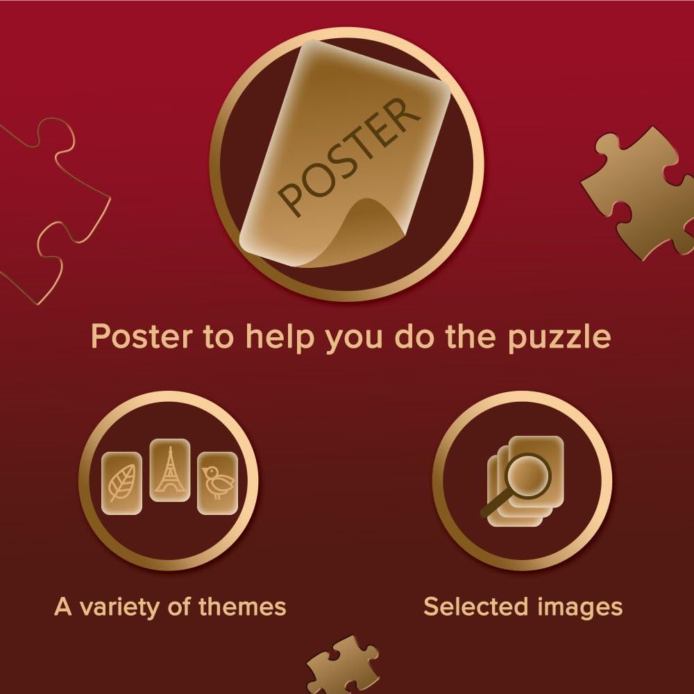 Négy évszak Trefl 1000 darabos kirakó puzzle (TR - 12078) - puzzlegarden