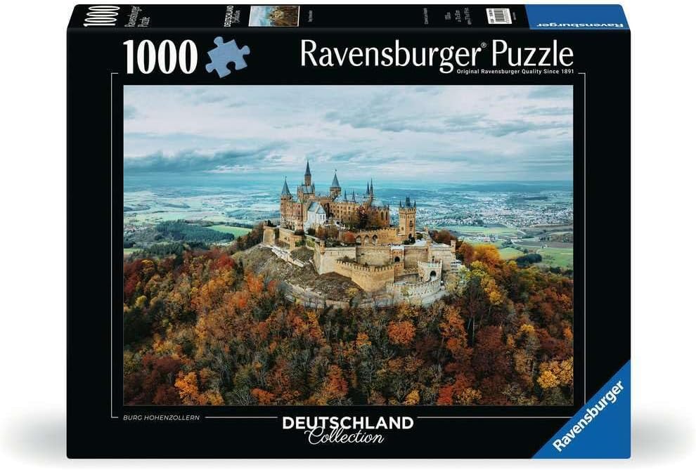 Németország Kollekció - Hohenzollern Vár Ravensburger 1000 darabos kirakó puzzle (RA - 12000791) - puzzlegarden