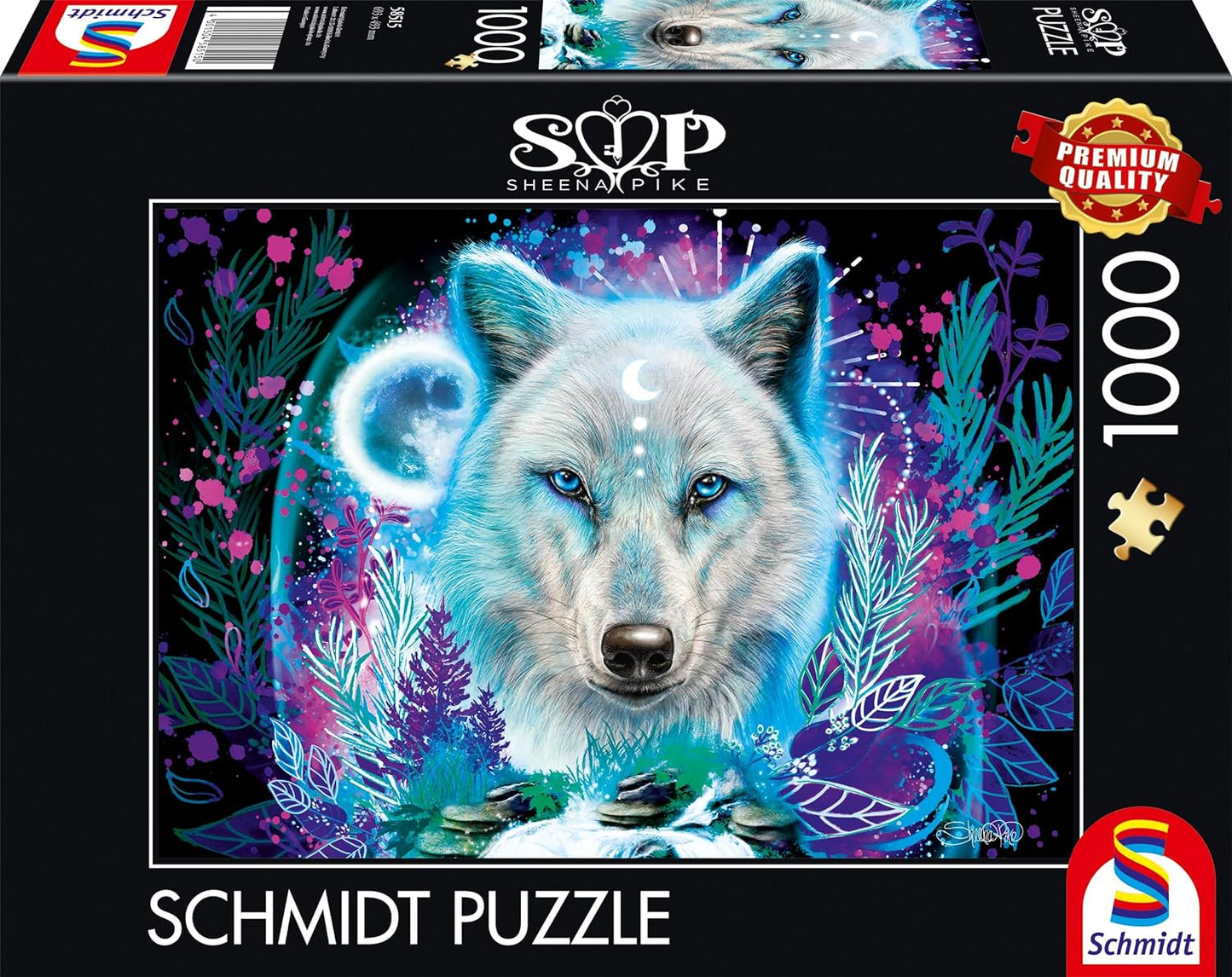 Neon Farkas Schmidt Spiele 1000 darabos kirakó puzzle (SCH - 58515) - puzzlegarden