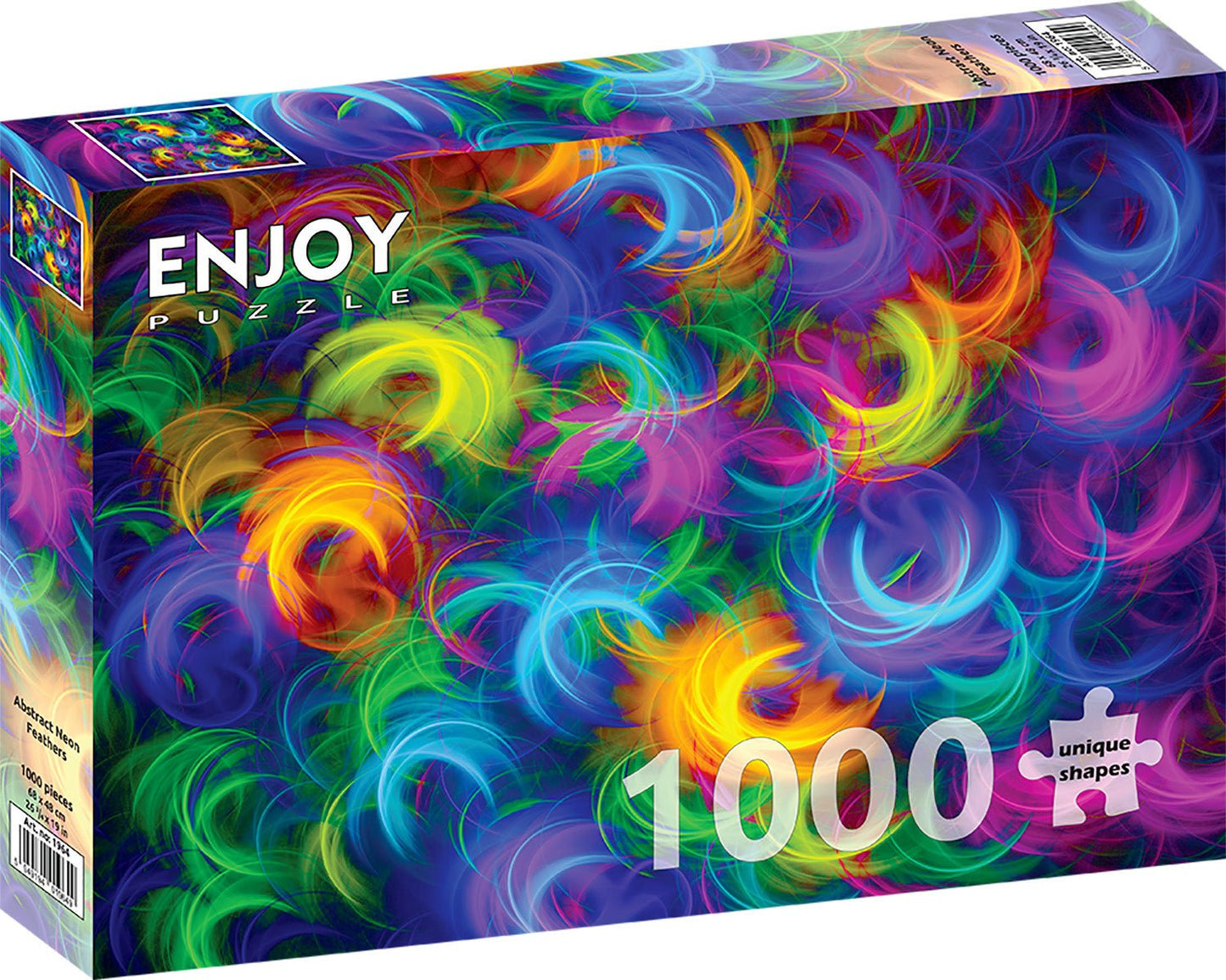 Neon Tollak Enjoy 1000 darabos kirakó puzzle (EN - 1964) - puzzlegarden