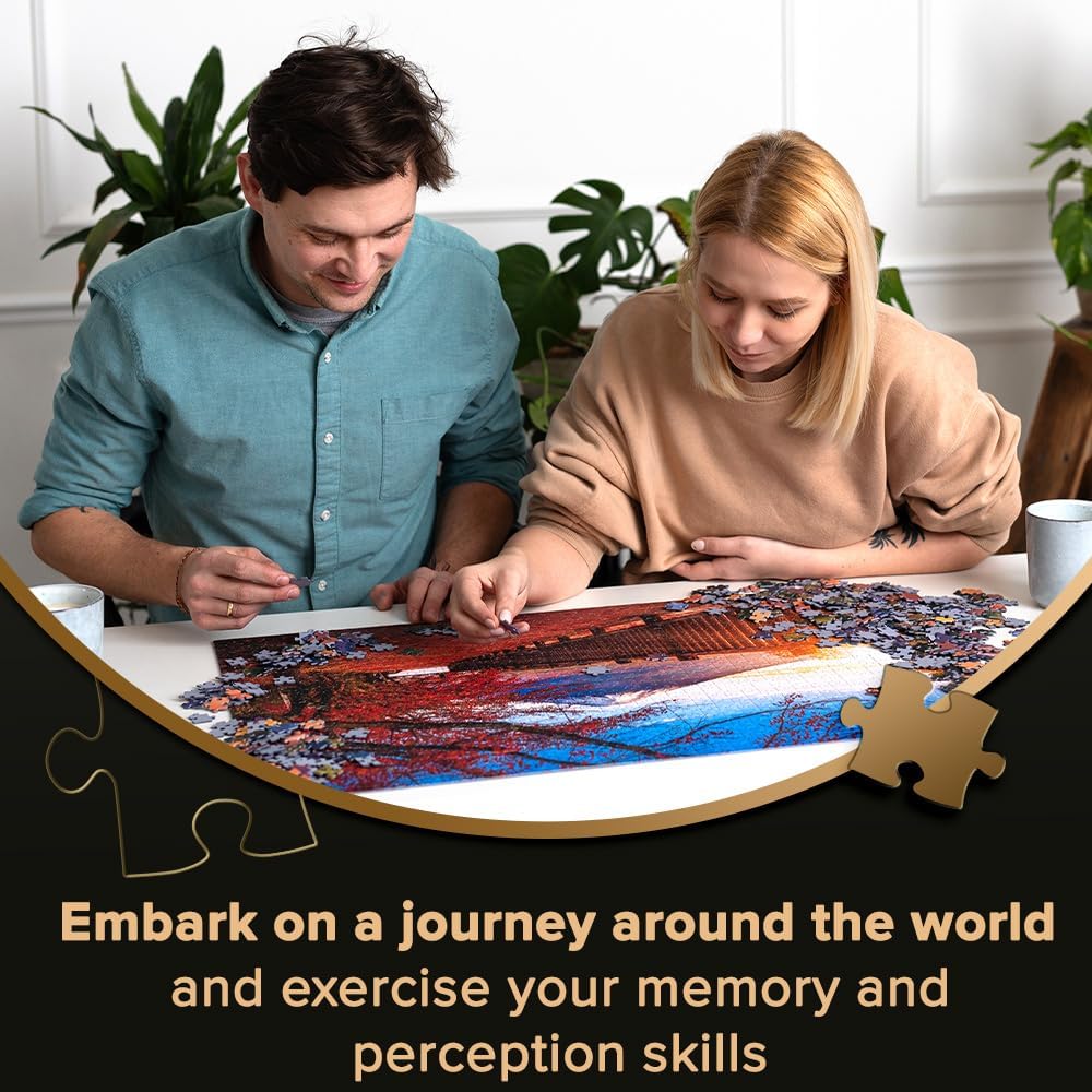 Neuschwanstein Kastély, Németország Trefl 1000 darabos kirakó puzzle (TR - 10813) - puzzlegarden