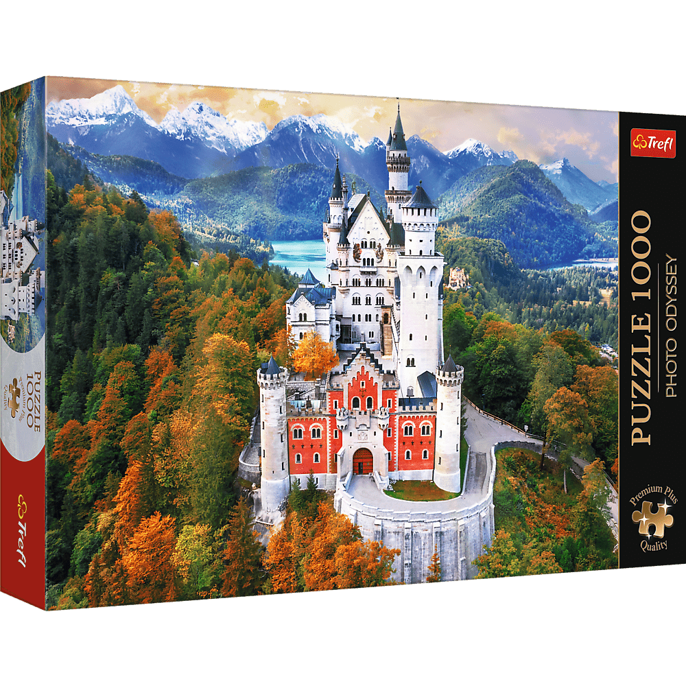 Neuschwanstein Kastély, Németország Trefl 1000 darabos kirakó puzzle (TR - 10813) - puzzlegarden