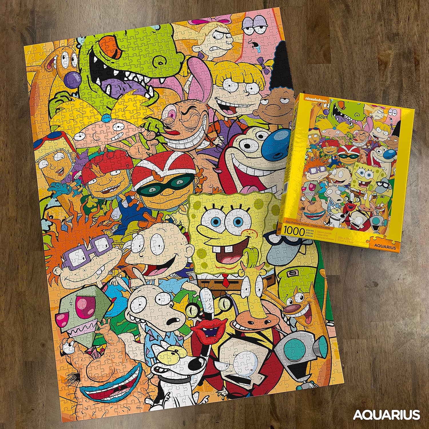 Nickelodeon Szereplők Aquarius 1000 darabos kirakó puzzle (AQ - 65317) - puzzlegarden