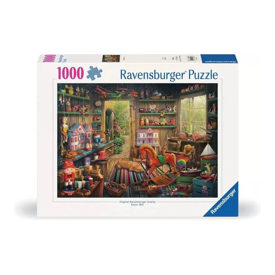 Nosztalgiajátékok Ravensburger 1000 darabos kirakó puzzle (RA - 12000576) - puzzlegarden