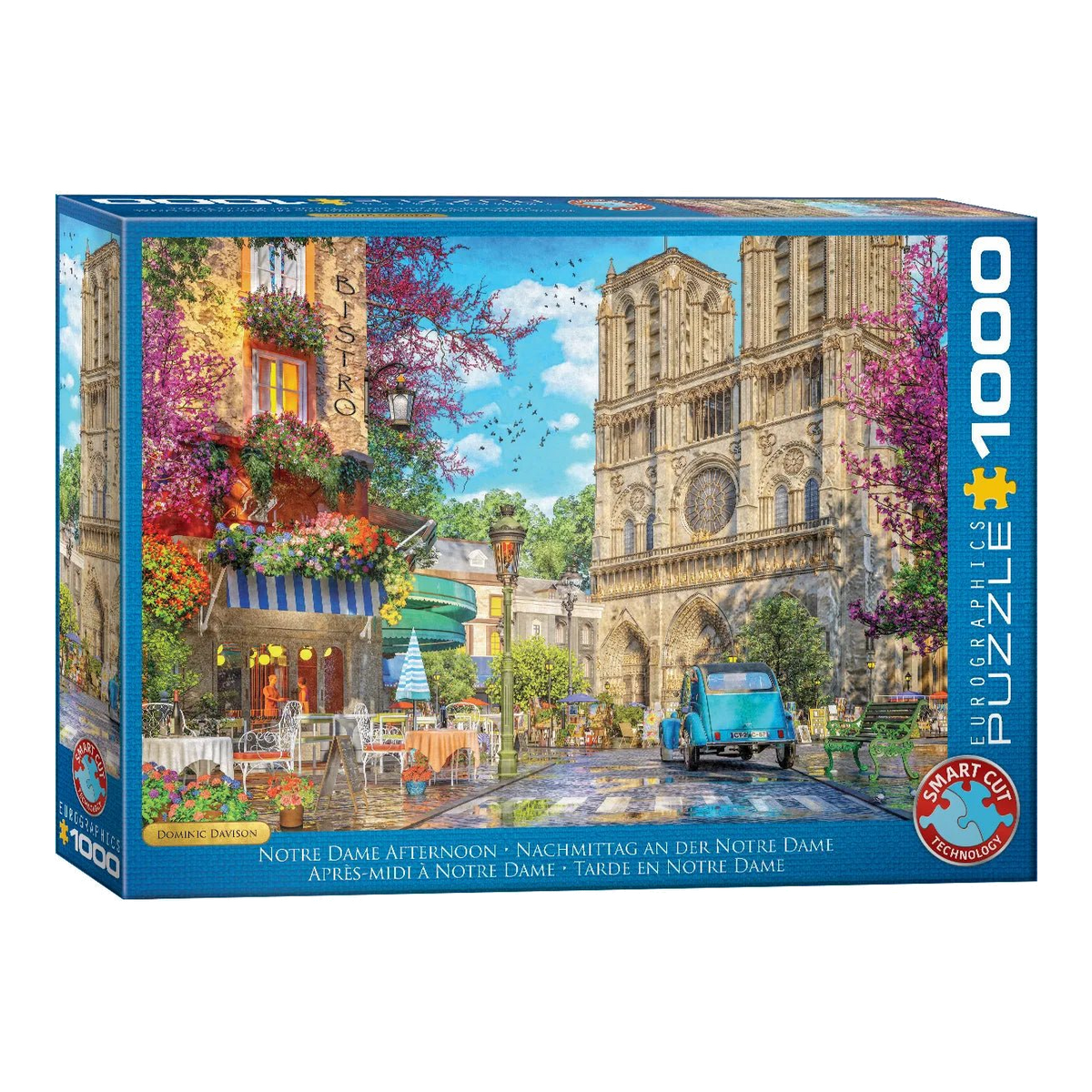 Notre-Dame egy délutánon Eurographics 1000 darabos kirakó puzzle (EUR-6000-6144) - puzzlegarden