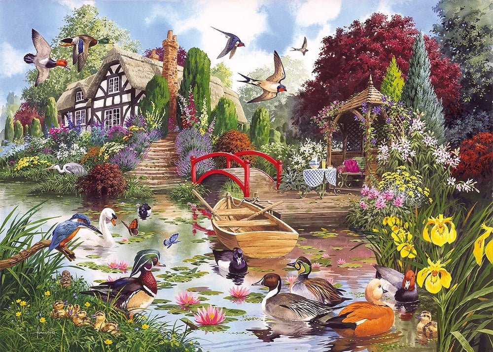 Növény - és állatvilág - 4x500 Gibsons 500 darabos kirakó puzzle (G - G5025) - puzzlegarden
