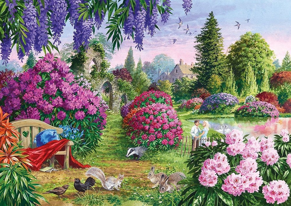 Növény - és állatvilág - 4x500 Gibsons 500 darabos kirakó puzzle (G - G5025) - puzzlegarden