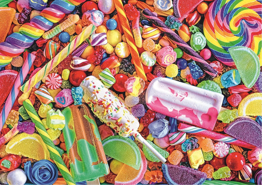Nyalókák és Cukorkák Trefl Prime 1000 darabos kirakó puzzle (TR - 10701) - puzzlegarden