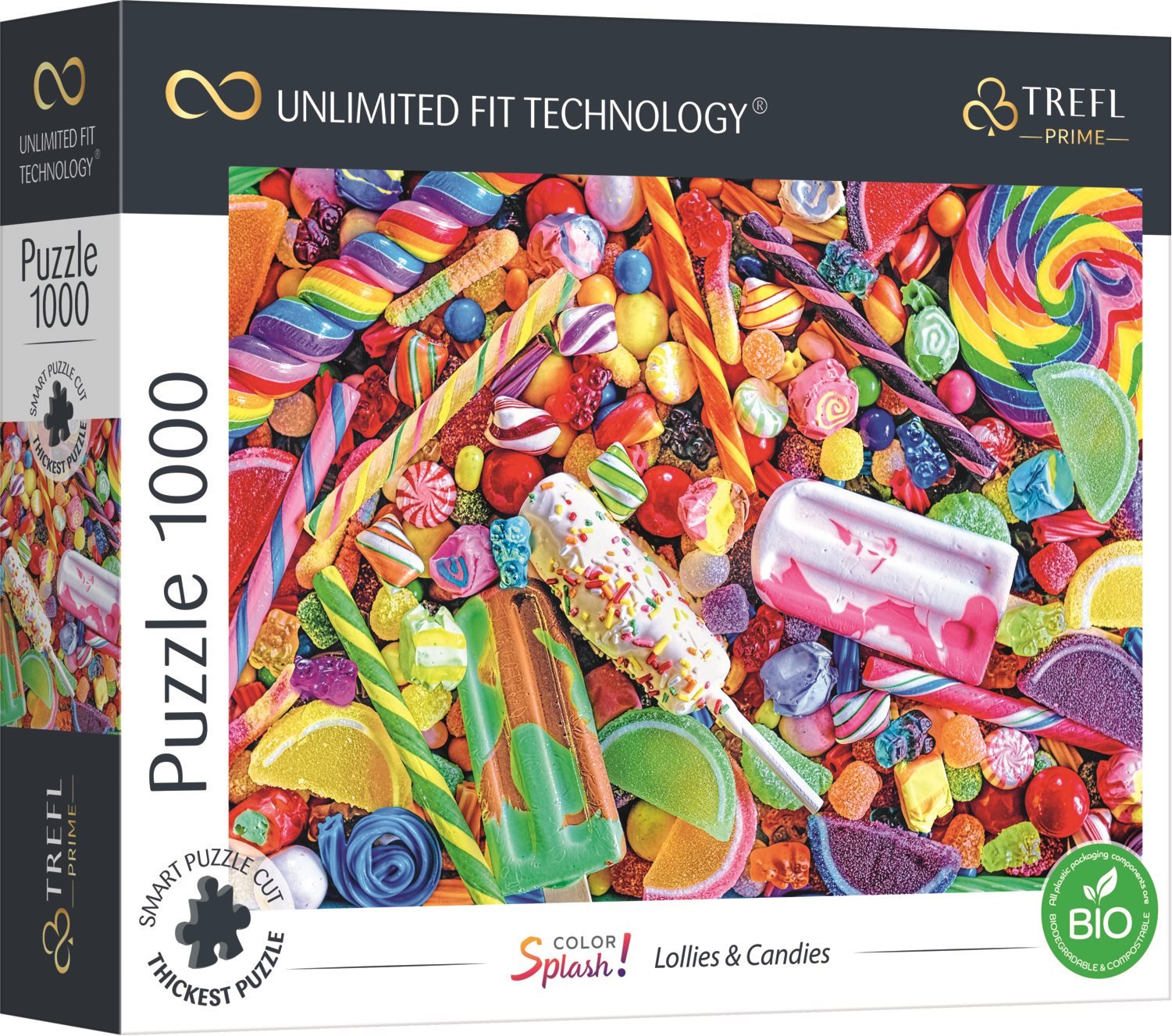 Nyalókák és Cukorkák Trefl Prime 1000 darabos kirakó puzzle (TR - 10701) - puzzlegarden