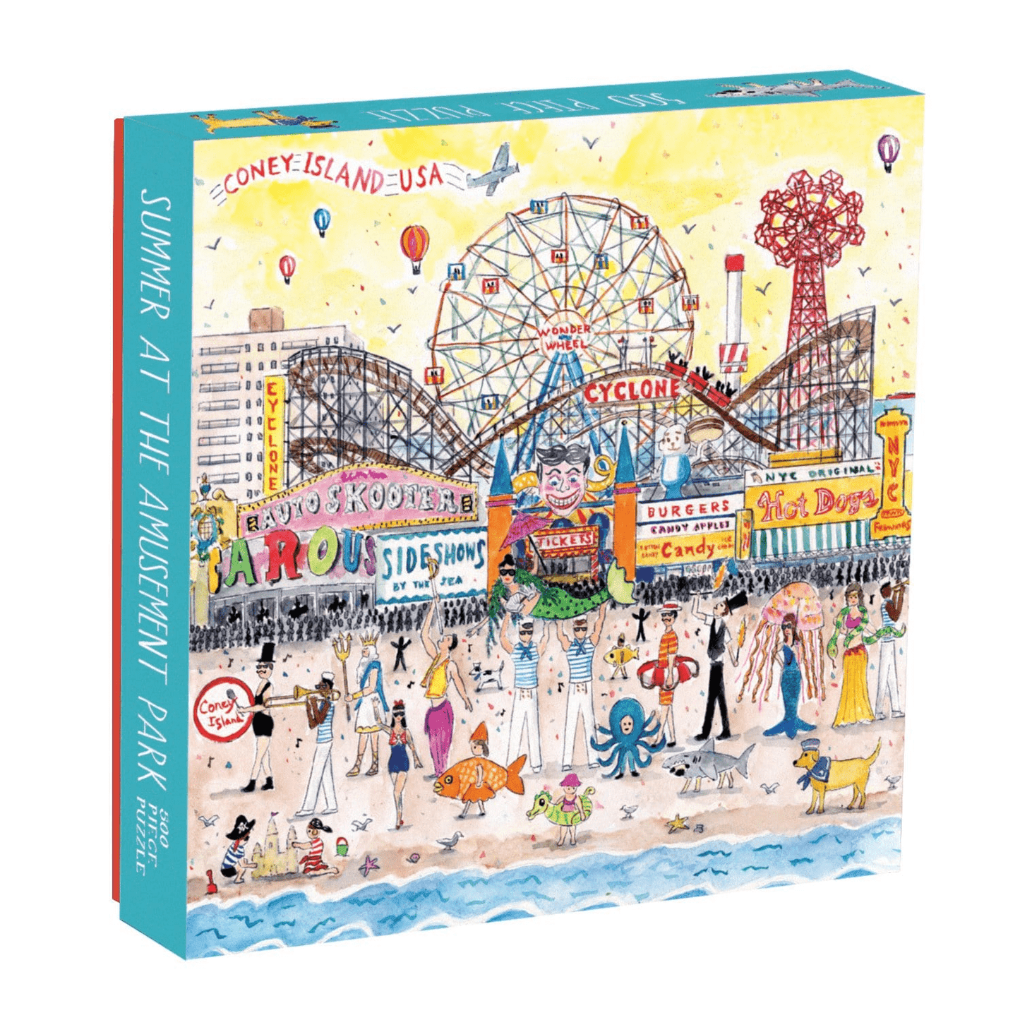 Nyár a vidámparkban Galison 500 darabos kirakó puzzle (GA - 9780735343269) - puzzlegarden