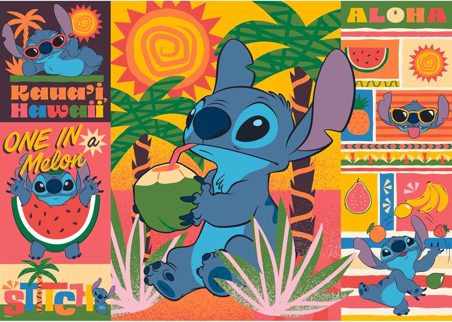 Nyaralás Stitch - el Trefl 500 darabos kirakó puzzle (TR - 37483) - puzzlegarden