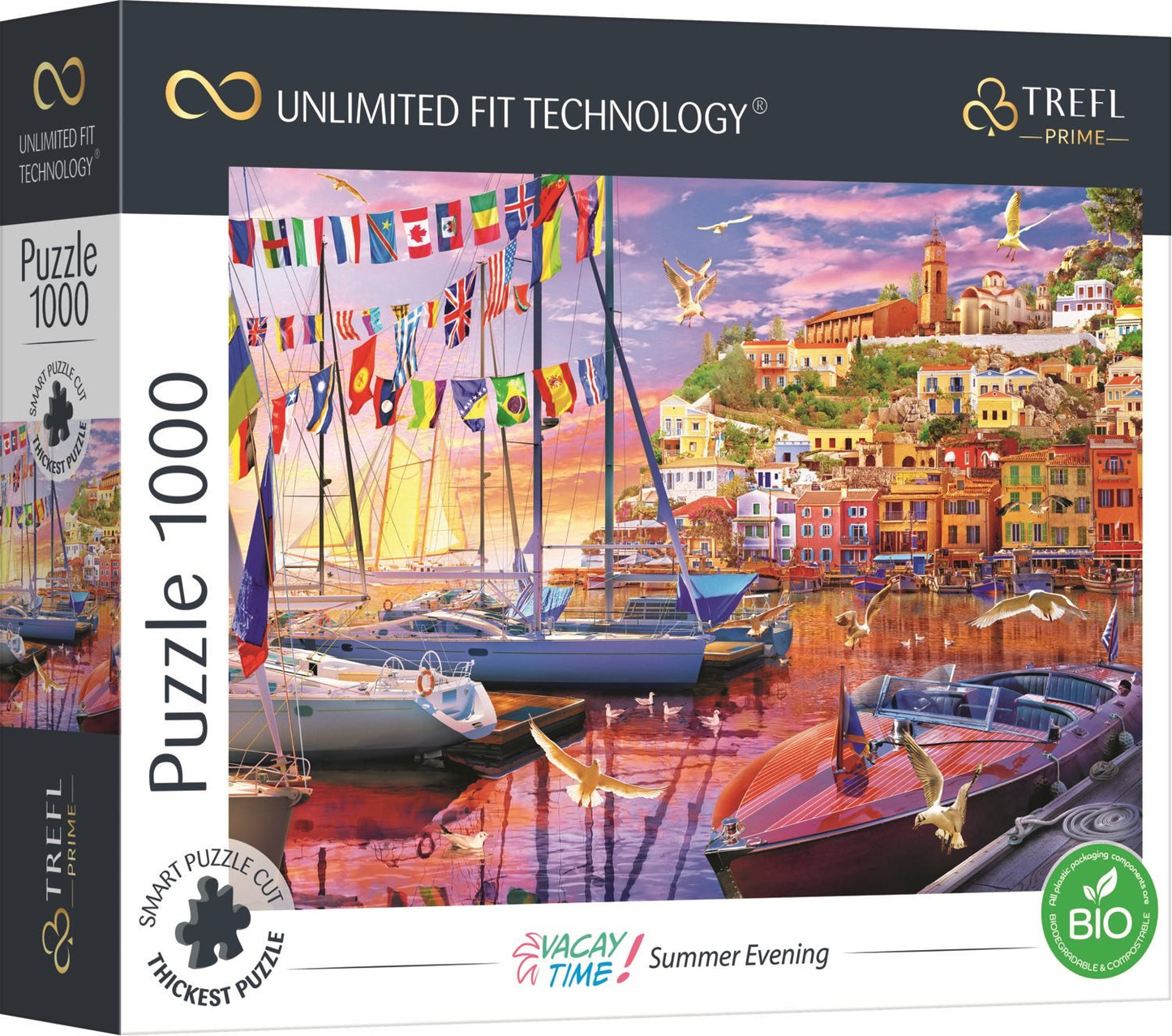 Nyári Este a Kikötőben Trefl Prime 1000 darabos kirakó puzzle (TR - 10696) - puzzlegarden