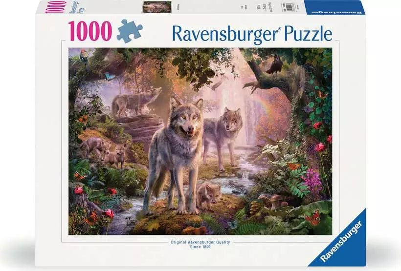 Nyári Farkasok Ravensburger 1000 darabos kirakó puzzle (RA-12000465) - puzzlegarden