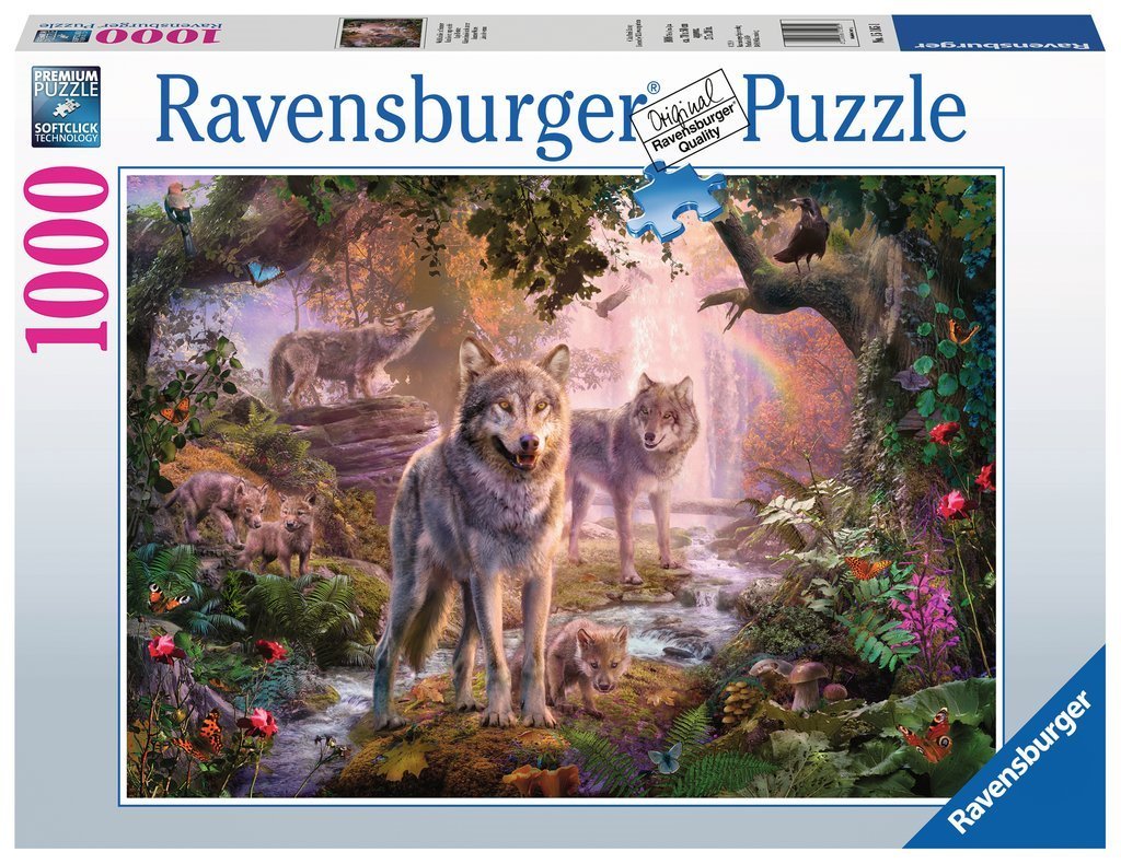 Nyári Farkasok Ravensburger 1000 darabos kirakó puzzle (RA - 15185) - puzzlegarden