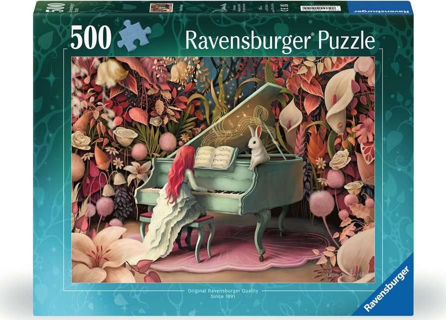 Nyuszi koncert Ravensburger 500 darabos kirakó puzzle (RA - 12001010) - puzzlegarden