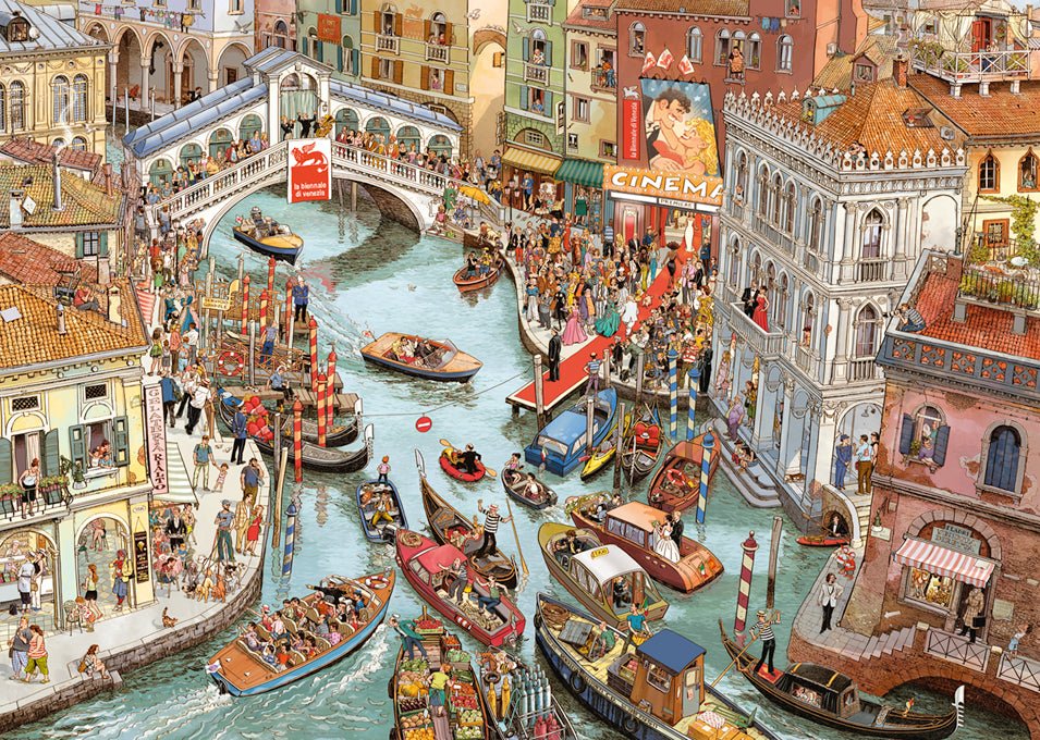 O Sole Mio! HEYE 2000 darabos kirakó puzzle (HE - 29843 4001689298432) - puzzlegarden