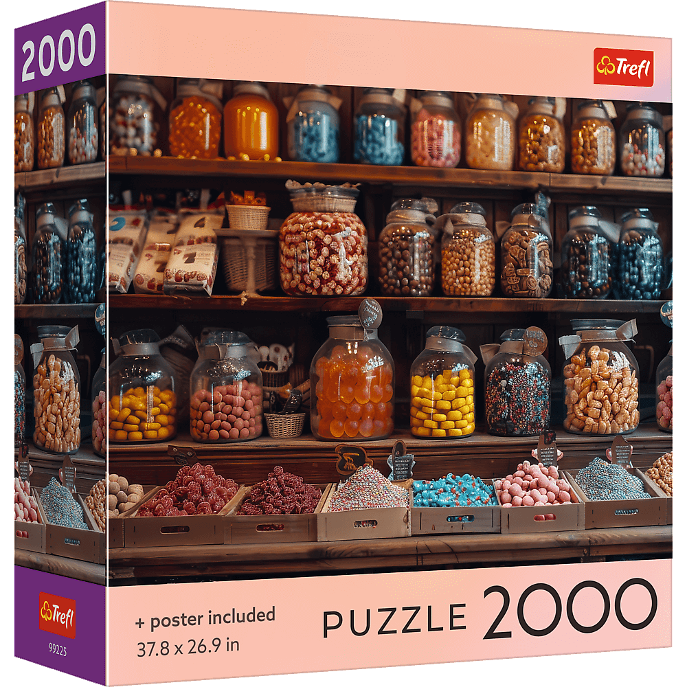 Örömüvegek Trefl 2000 darabos kirakó puzzle (TR-USA_99225) - puzzlegarden