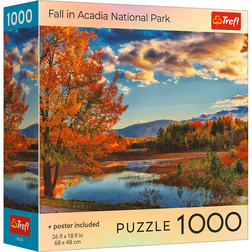 Ősz az Acadia Nemzeti Parkban Trefl 1000 darabos kirakó puzzle (TR-USA_99320) - puzzlegarden