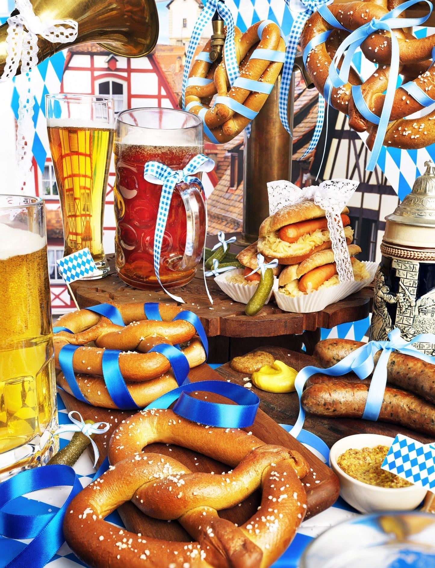 Oktoberfest Piecework 1000 darabos kirakó puzzle (PW - PZ - OKTOBER - 1000) - puzzlegarden