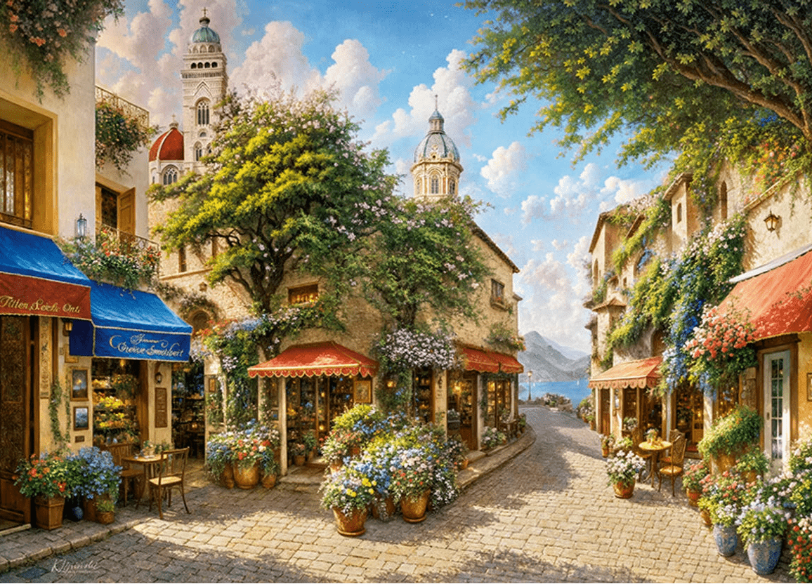Olasz vakáció Cherry Pazzi 1000 darabos kirakó puzzle (CP - 30691 5903728730691) - puzzlegarden