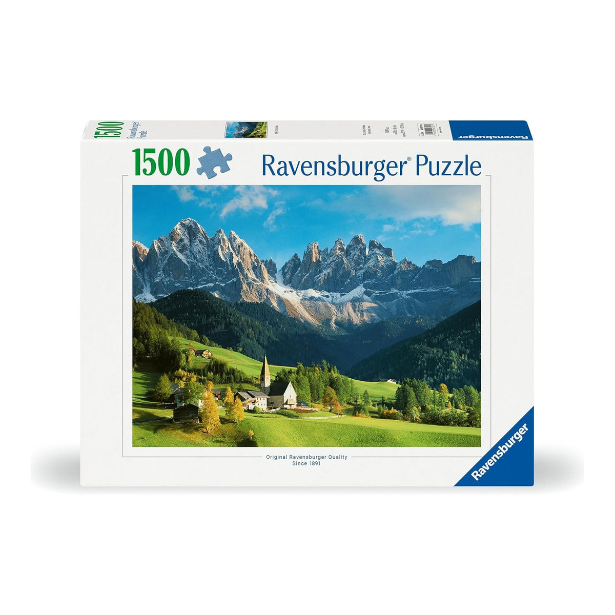 Olaszország Dolomitjai Ravensburger 1500 darabos kirakó puzzle (RA - 12000707) - puzzlegarden