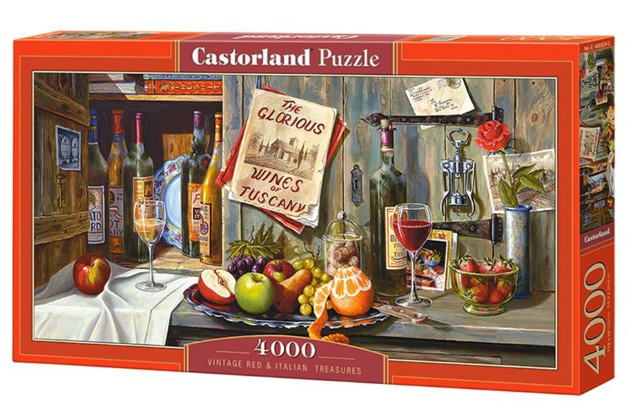 Olaszország kincsei Castorland 4000 darabos kirakó puzzle (C - 400324) - puzzlegarden