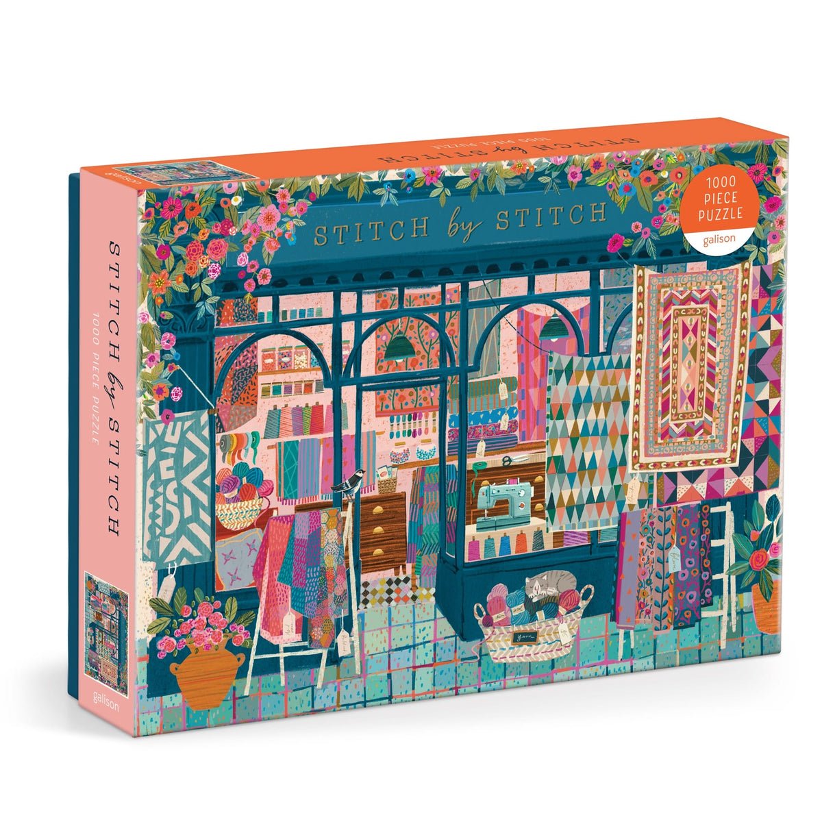 Öltésről Öltésre Galison 1000 darabos kirakó puzzle (GA - 9780735378452) - puzzlegarden