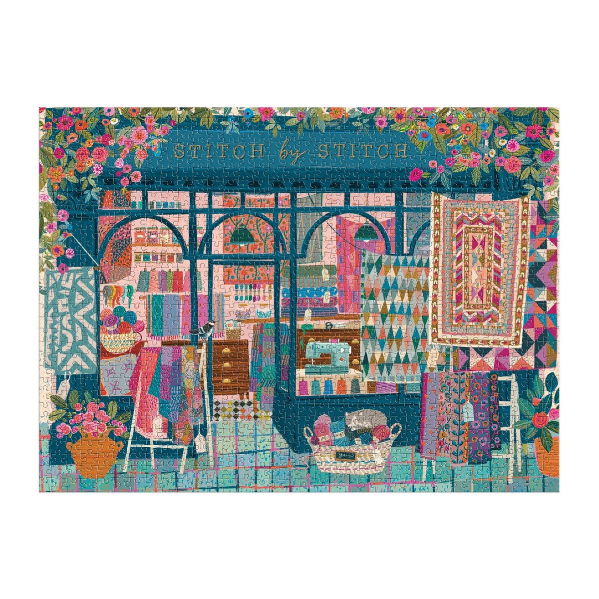 Öltésről Öltésre Galison 1000 darabos kirakó puzzle (GA - 9780735378452) - puzzlegarden