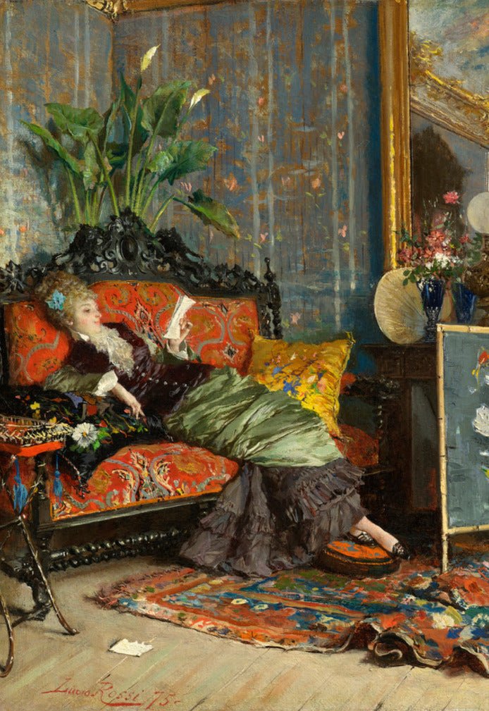 Olvasó nő Pomegranate 1000 darabos kirakó puzzle (POM - AA1144) - puzzlegarden