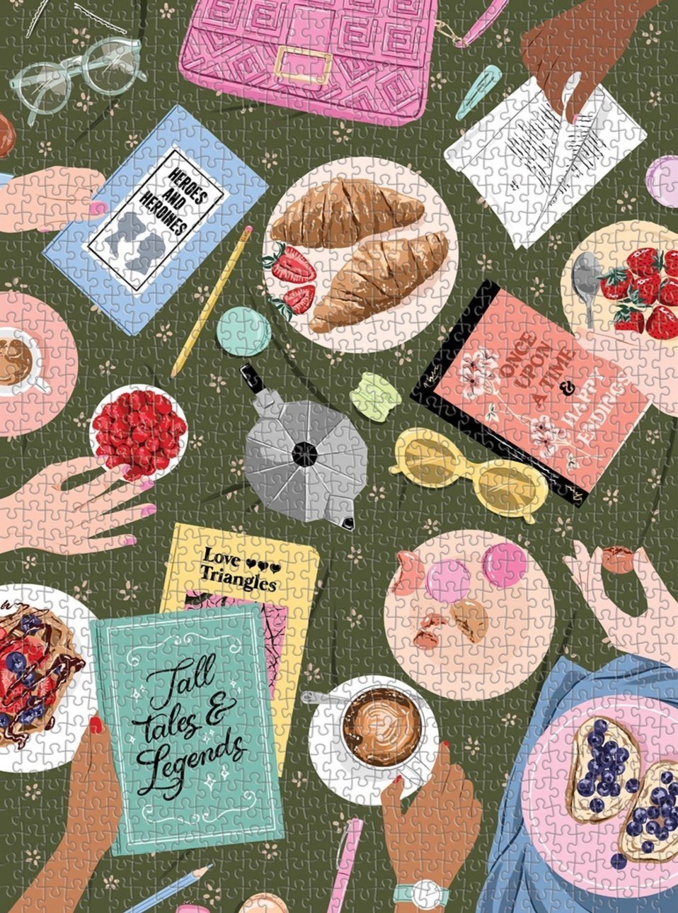 Olvasók társasága Galison 1000 darabos kirakó puzzle (GA - 9780735372160) - puzzlegarden