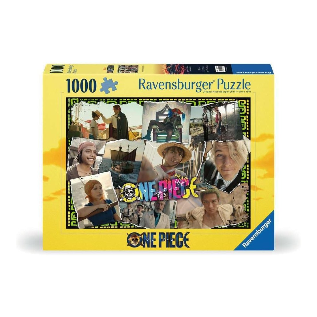 One Piece Ravensburger 1000 darabos kirakó puzzle (RA - 12001500) - puzzlegarden