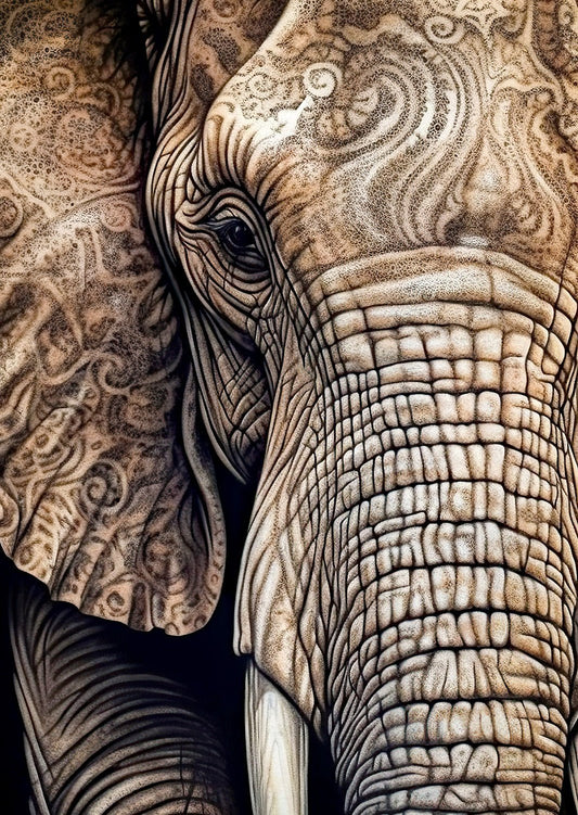 Ősi Elefánt Enjoy 1000 darabos kirakó puzzle (EN - 2208) - puzzlegarden