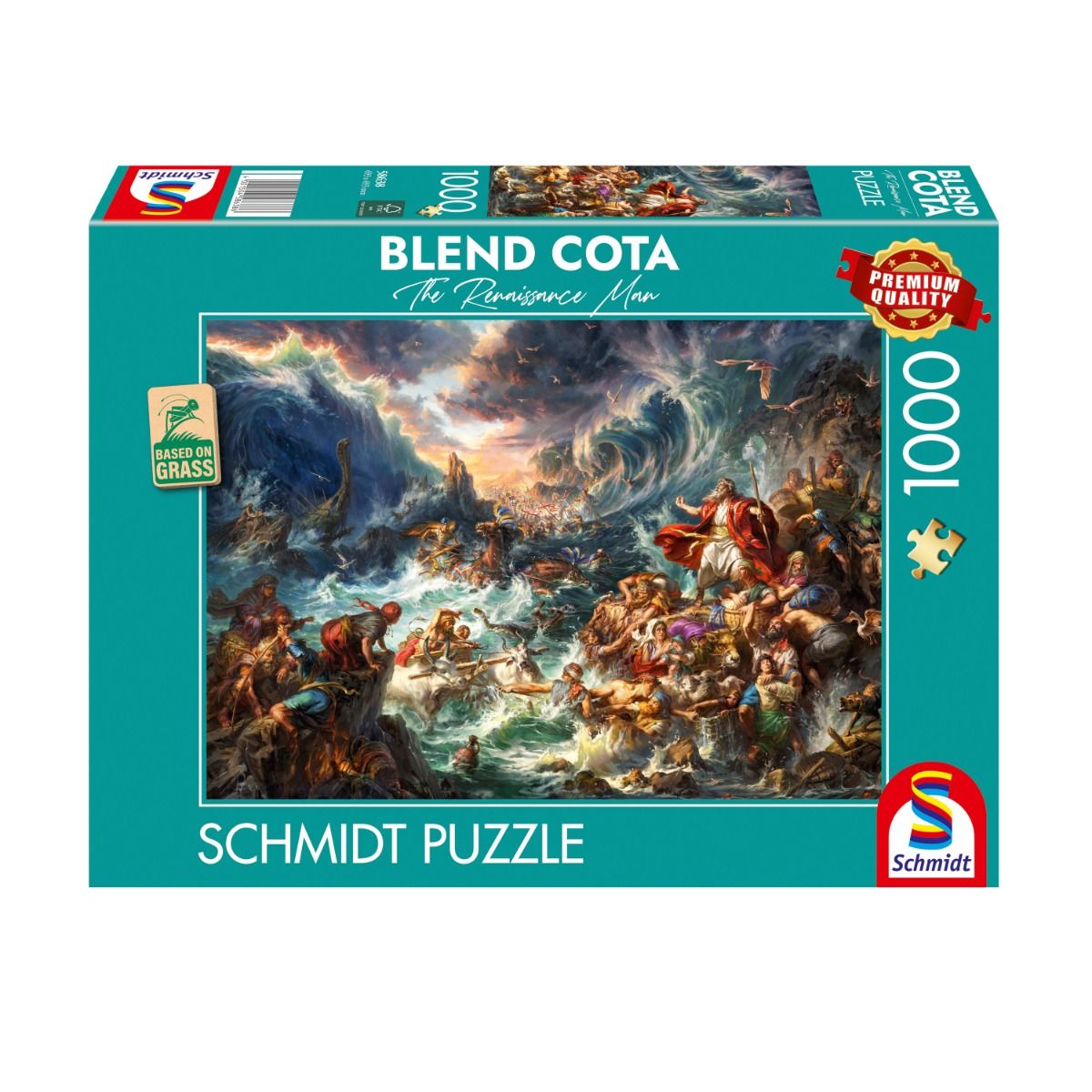 Ösvény a tengerhez Schmidt Spiele 1000 darabos kirakó puzzle (SCH-58638) - puzzlegarden