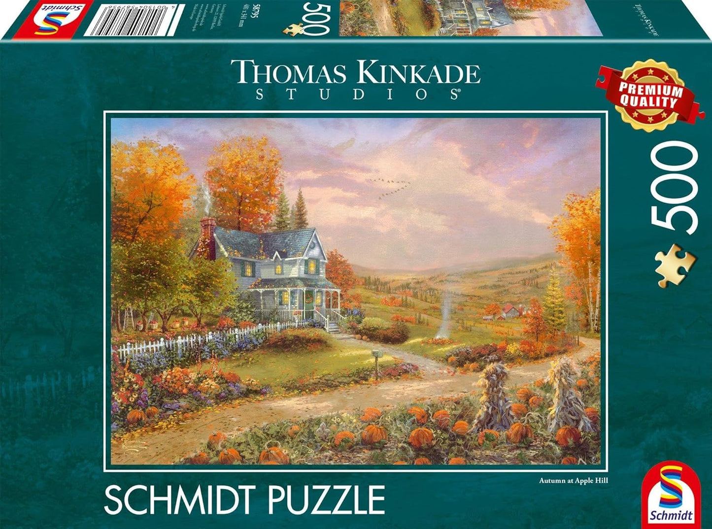Ősz az Alma - dombon Schmidt Spiele 500 darabos kirakó puzzle (SCH - 58795) - puzzlegarden