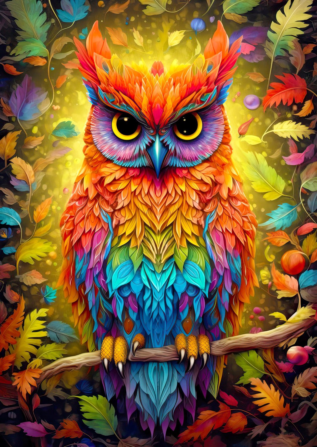 Őszi Bagoly Enjoy 1000 darabos kirakó puzzle (EN - 2225) - puzzlegarden
