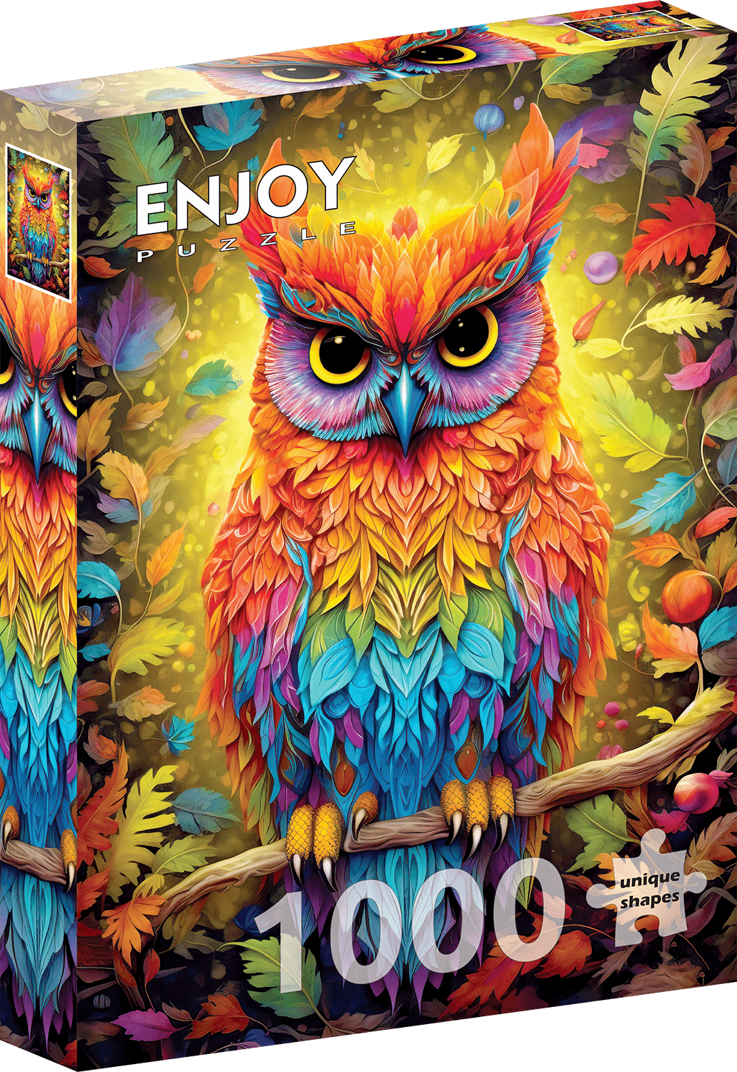 Őszi Bagoly Enjoy 1000 darabos kirakó puzzle (EN - 2225) - puzzlegarden